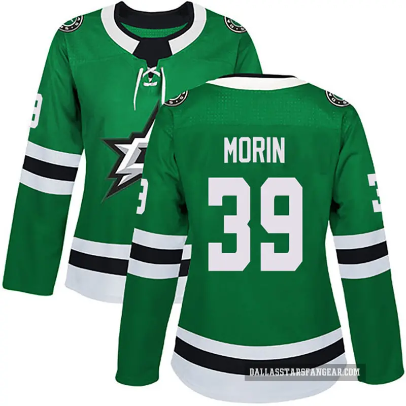 Women's Travis Morin Dallas Stars ＃39 Authentic Green Home Jersey